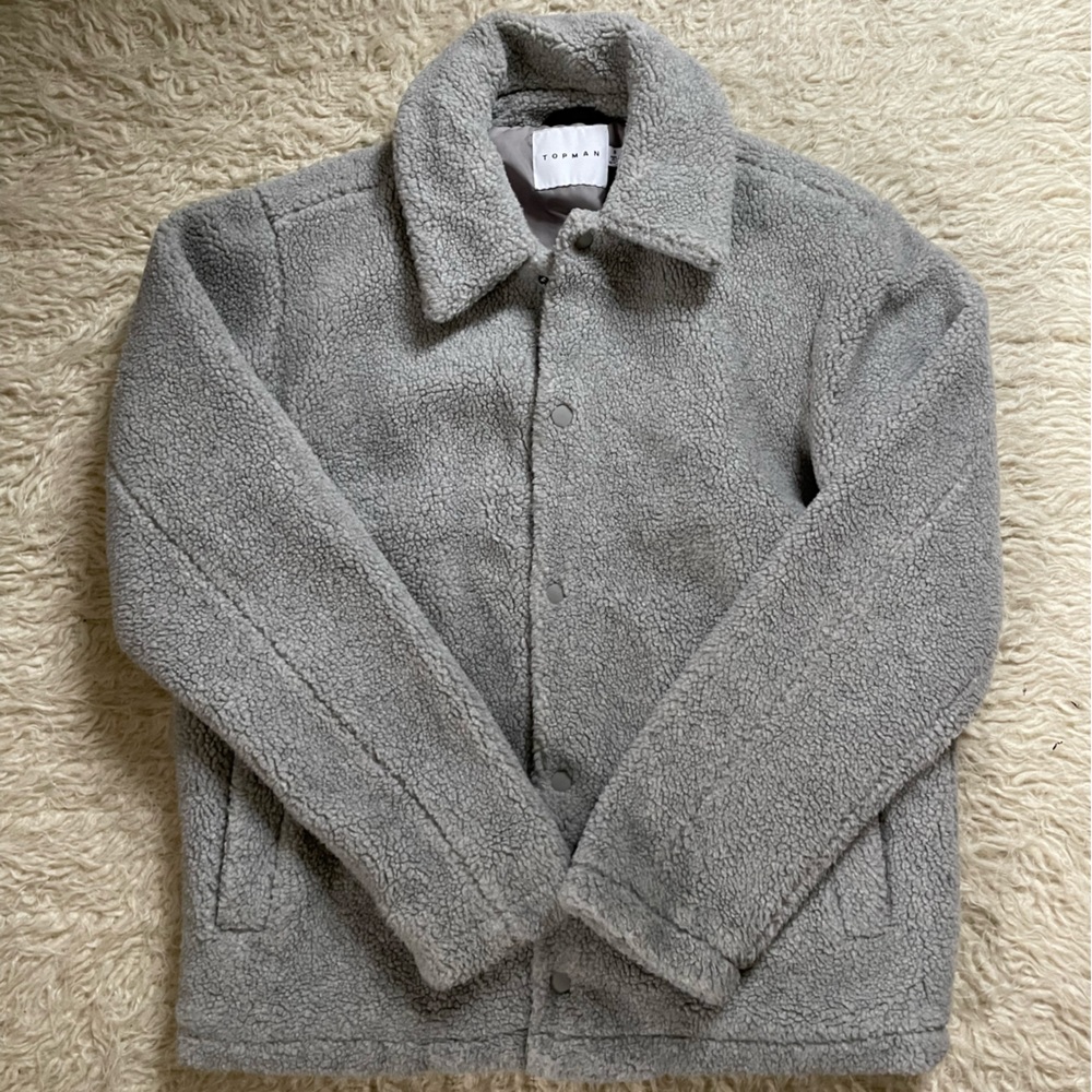 Topman Sherpa Coach’s Jacket